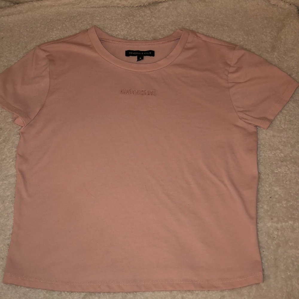 Kendall and Kylie tight T-shirt